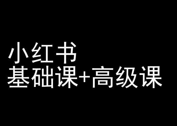 小红书基础课+高级课-小红书运营教程-智学院资源网